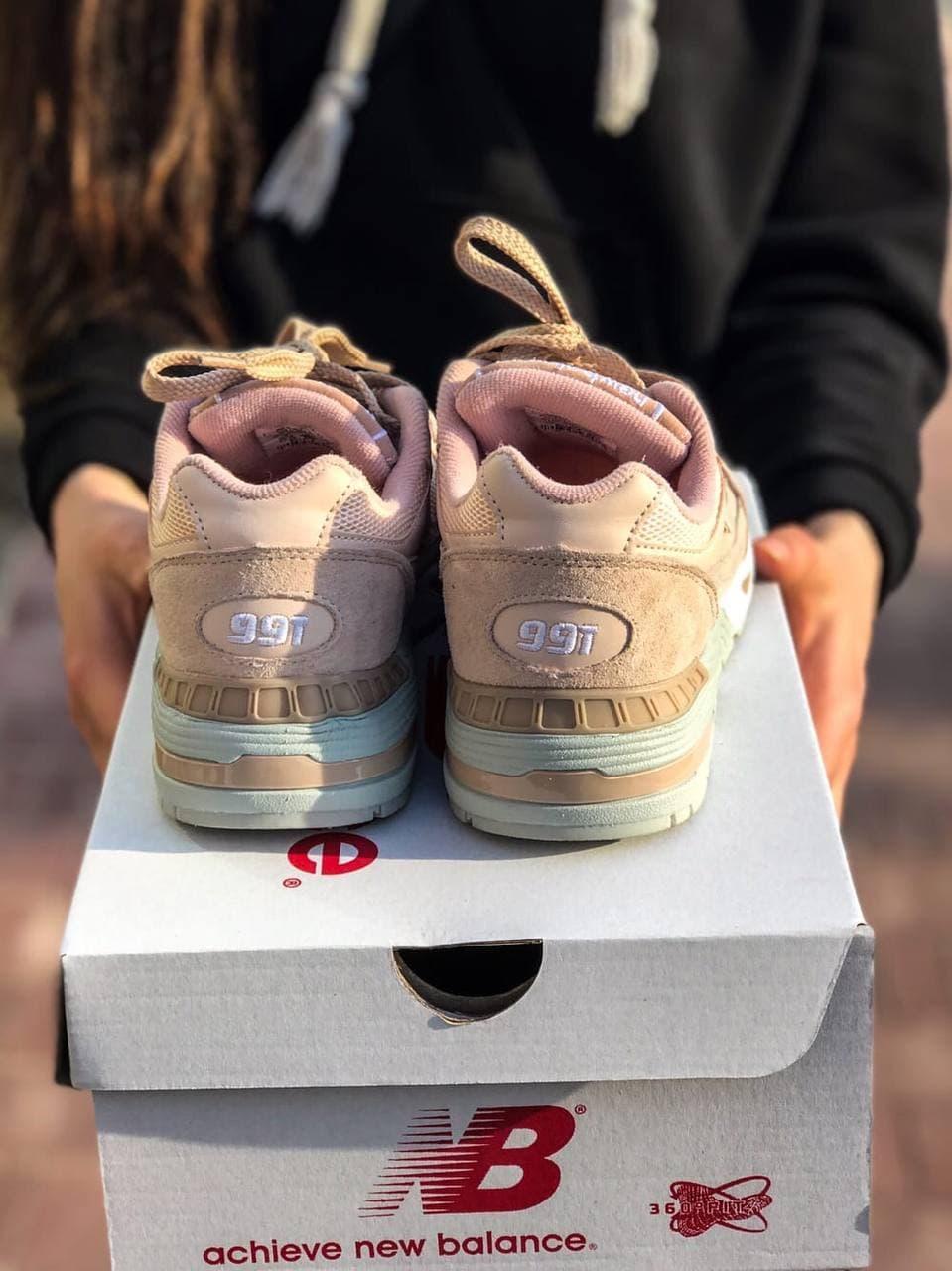 New Balance 99 T Pink White