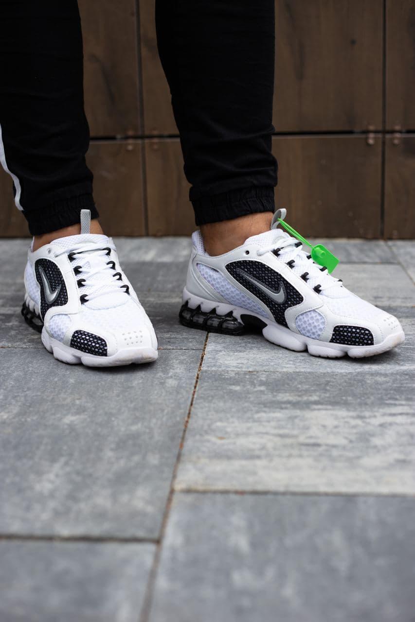 Nike Air Zoom Spiridon Cage 2 STUSSY WHITE BLACK