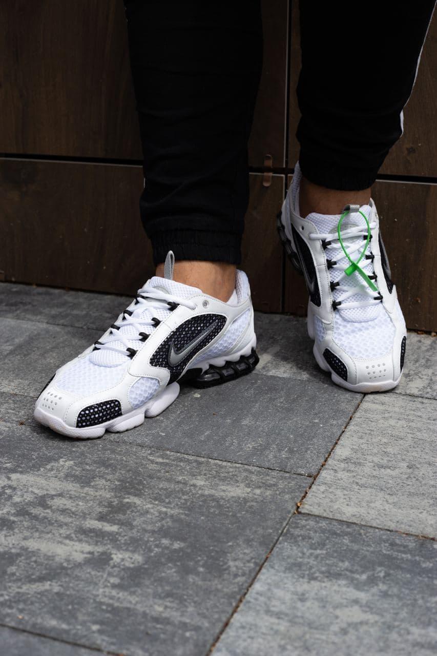 Nike Air Zoom Spiridon Cage 2 STUSSY WHITE BLACK