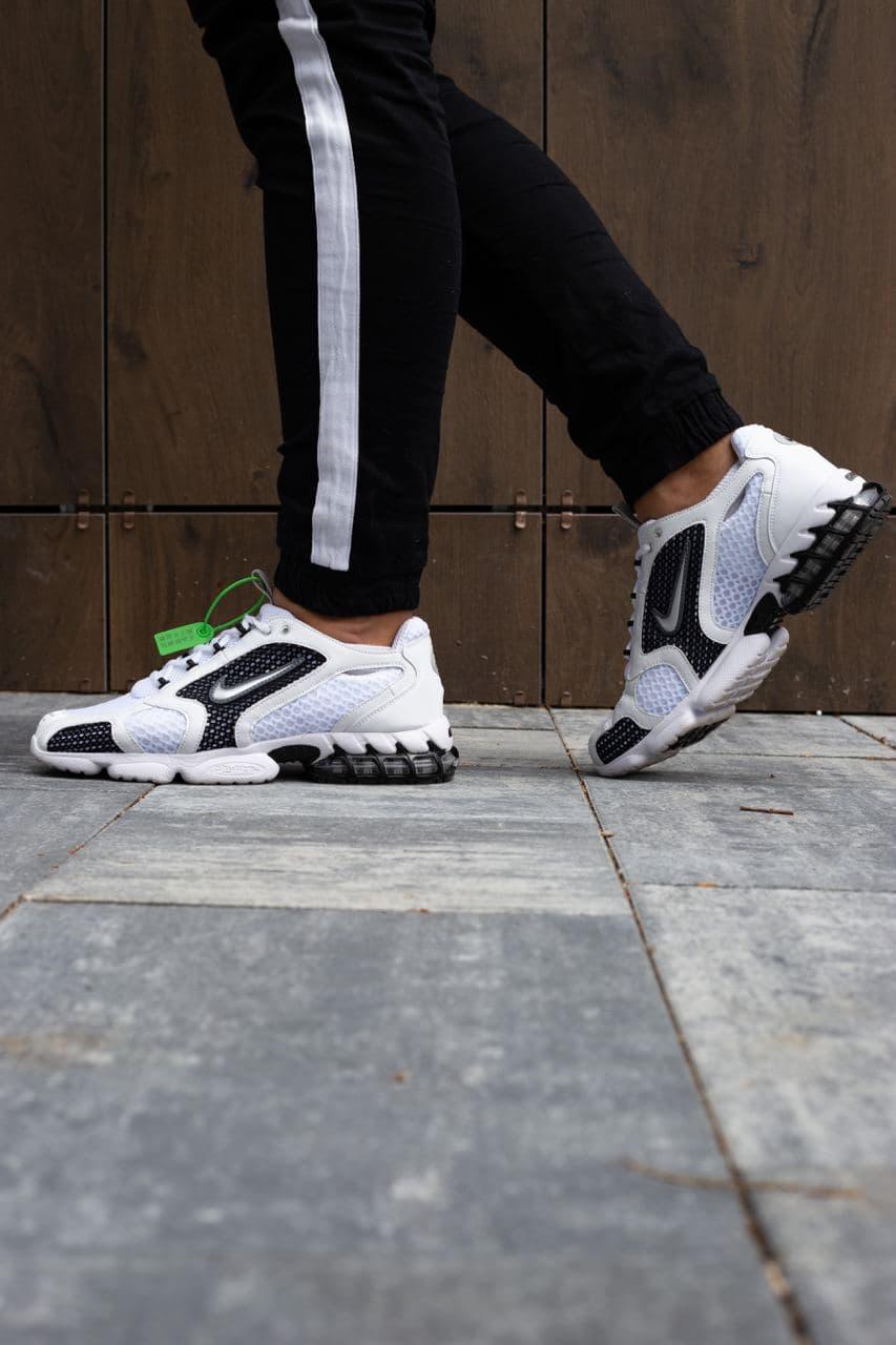 Nike Air Zoom Spiridon Cage 2 STUSSY WHITE BLACK