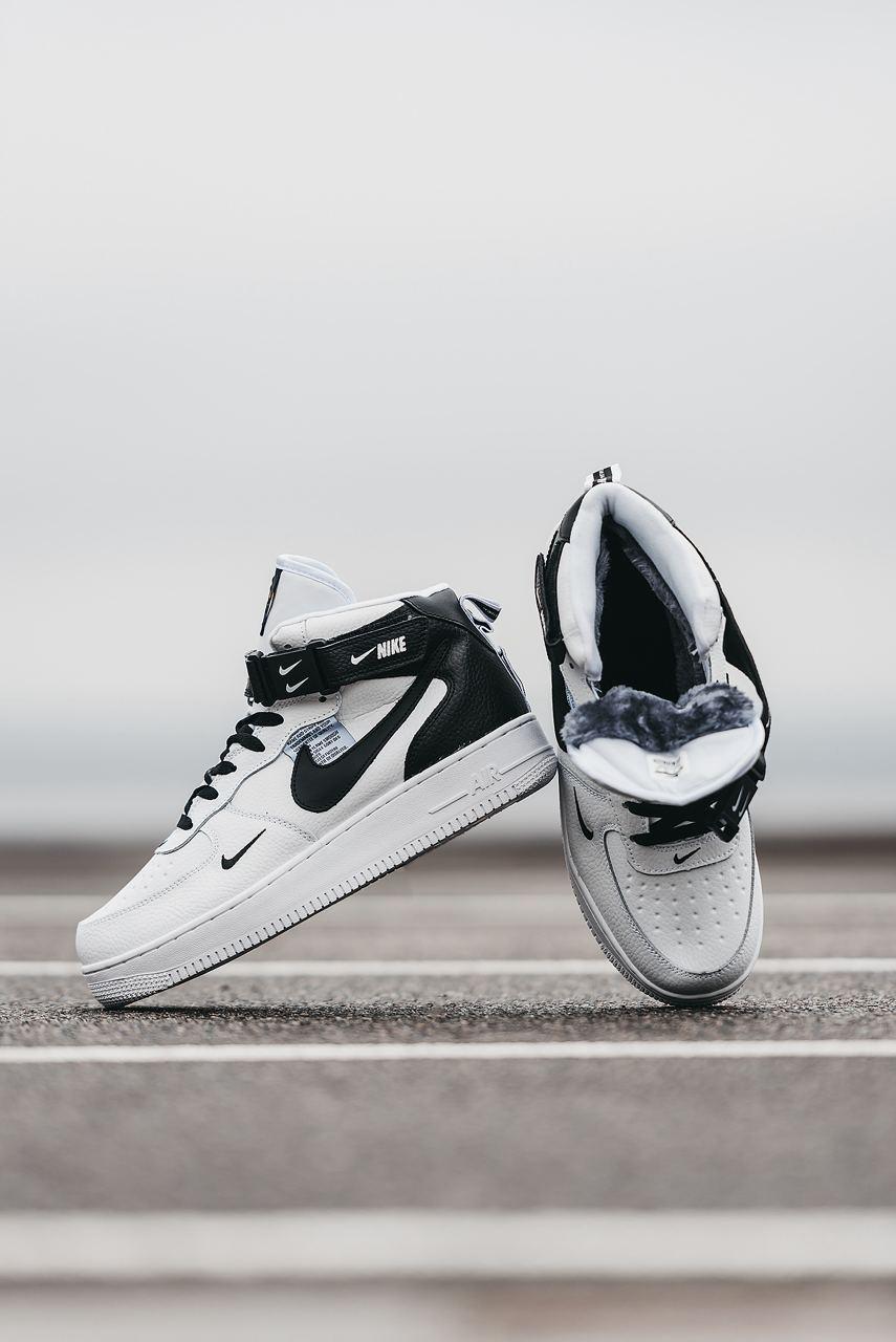 Nike Air Force 1 Lv8 Mid White Black