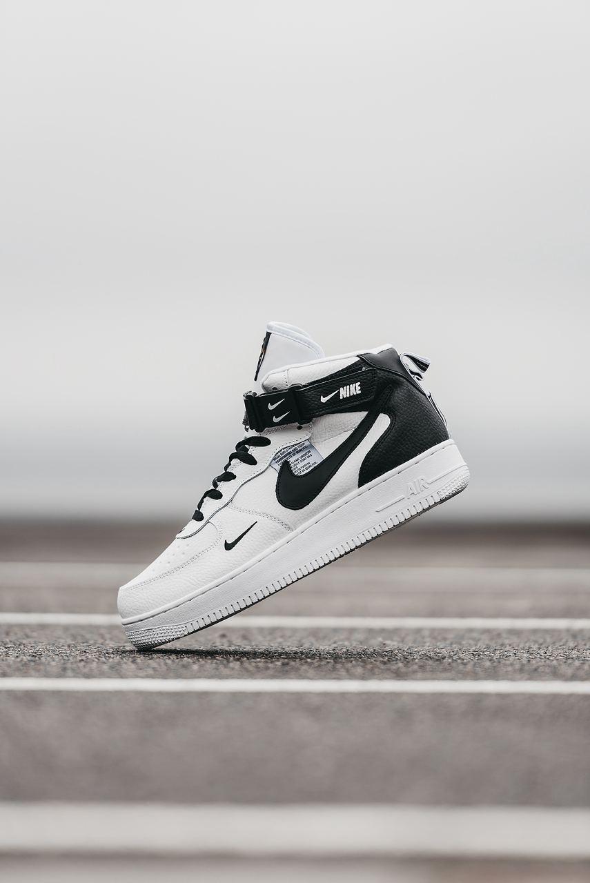 Nike Air Force 1 Lv8 Mid White Black