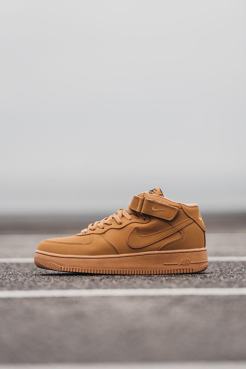 Nike Air Force 1 Biege Mid