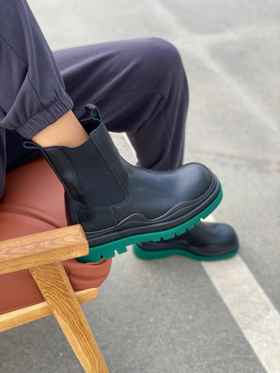Bottega Veneta Black Green Флис (No logo)