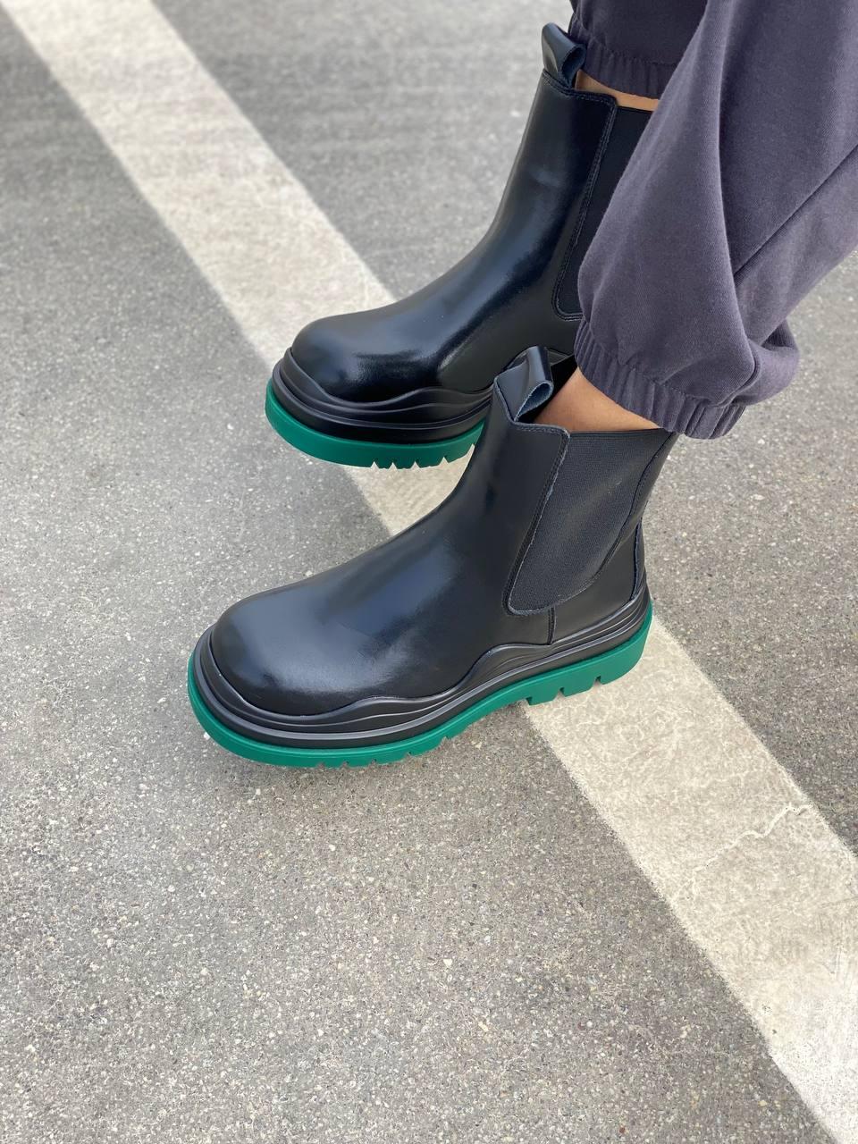 Bottega Veneta Black Green Флис (No logo)