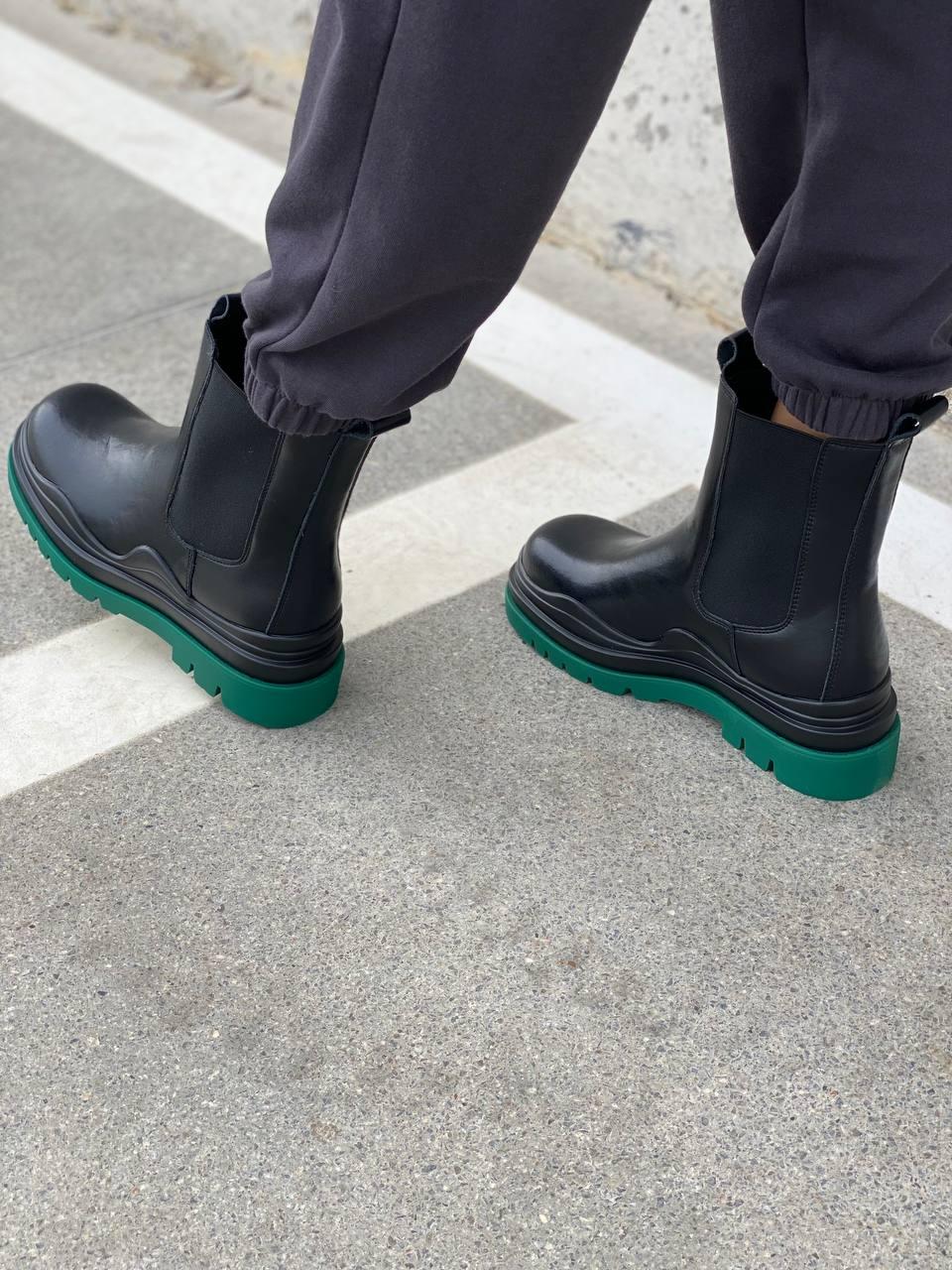 Bottega Veneta Black Green Флис (No logo)