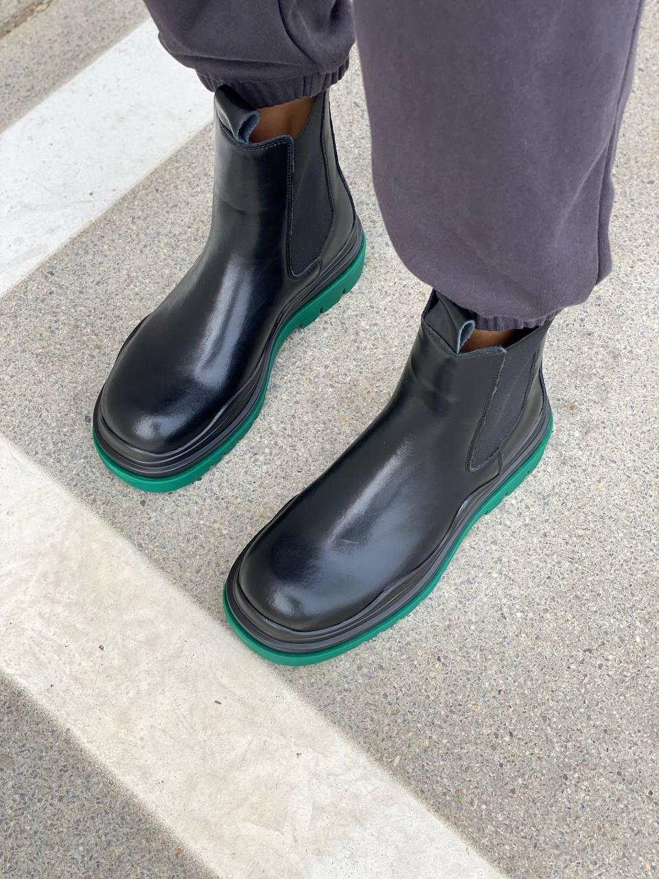 Bottega Veneta Black Green Флис (No logo)