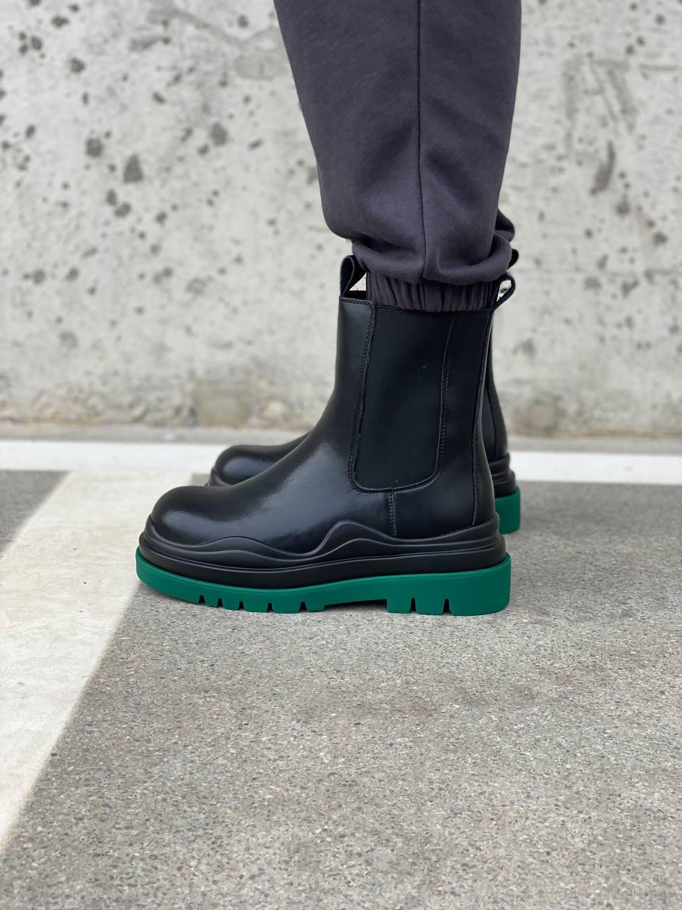 Bottega Veneta Black Green Флис (No logo)