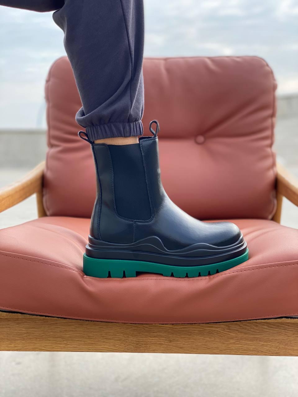 Bottega Veneta Black Green Флис (No logo)