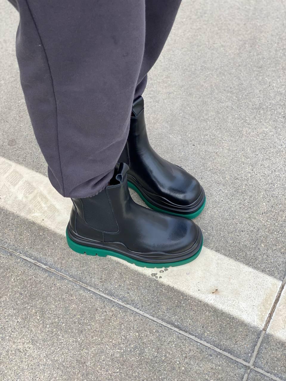 Bottega Veneta Black Green Флис (No logo)
