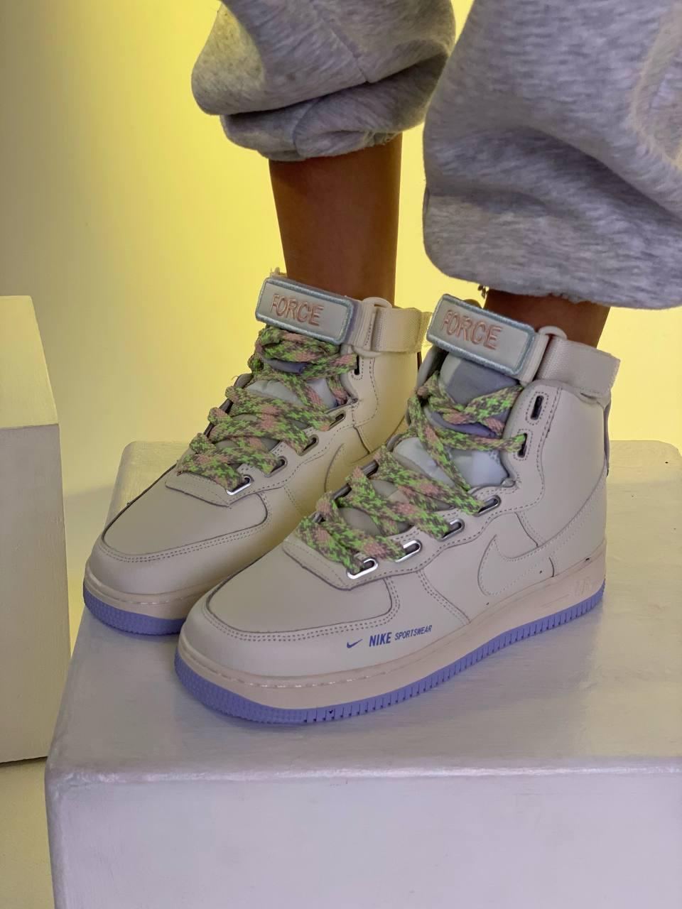 Nike Air Force 1 Hight Utility Cream