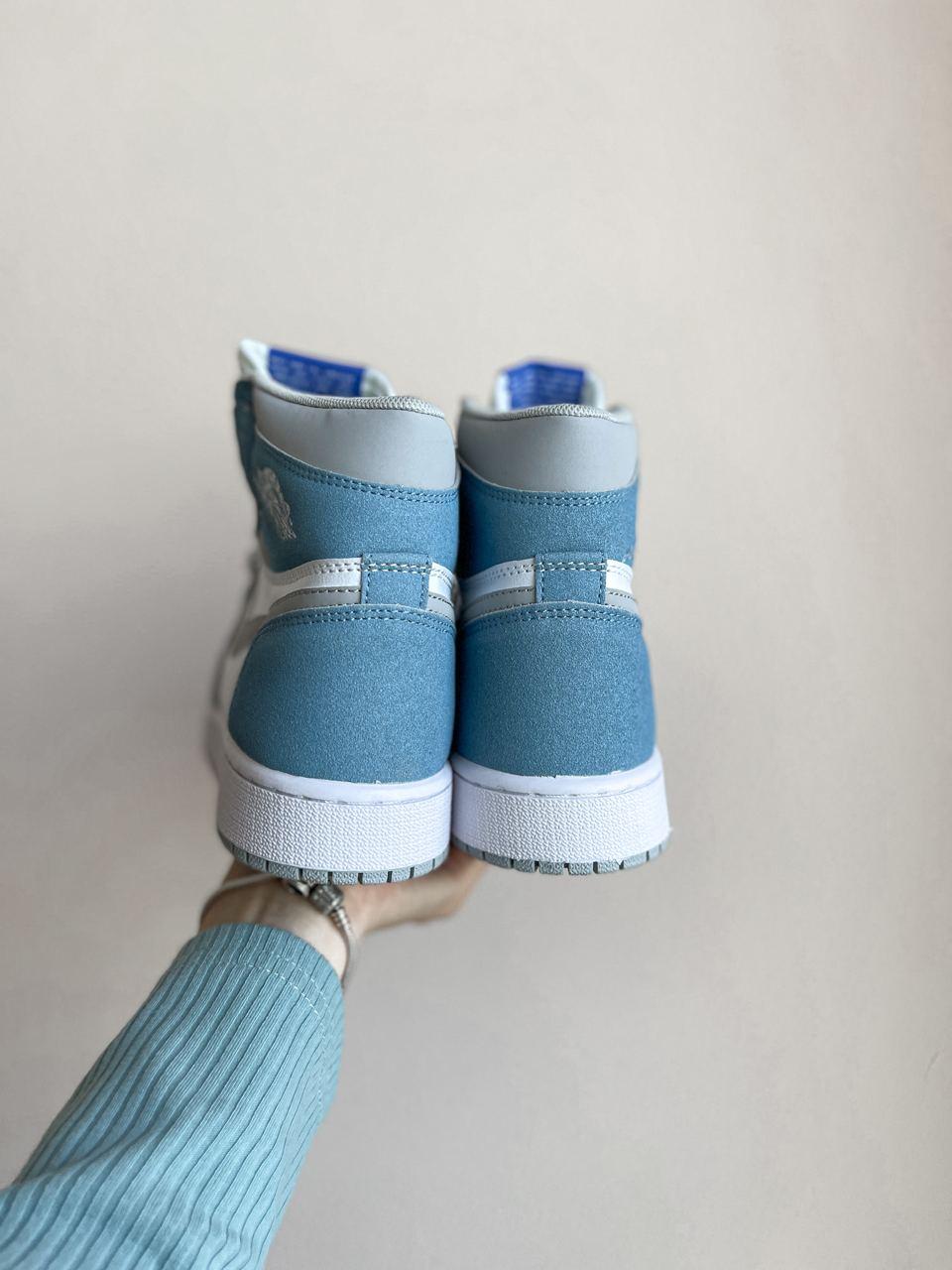 Nike Air Jordan 1 Retro High Blue White Grey