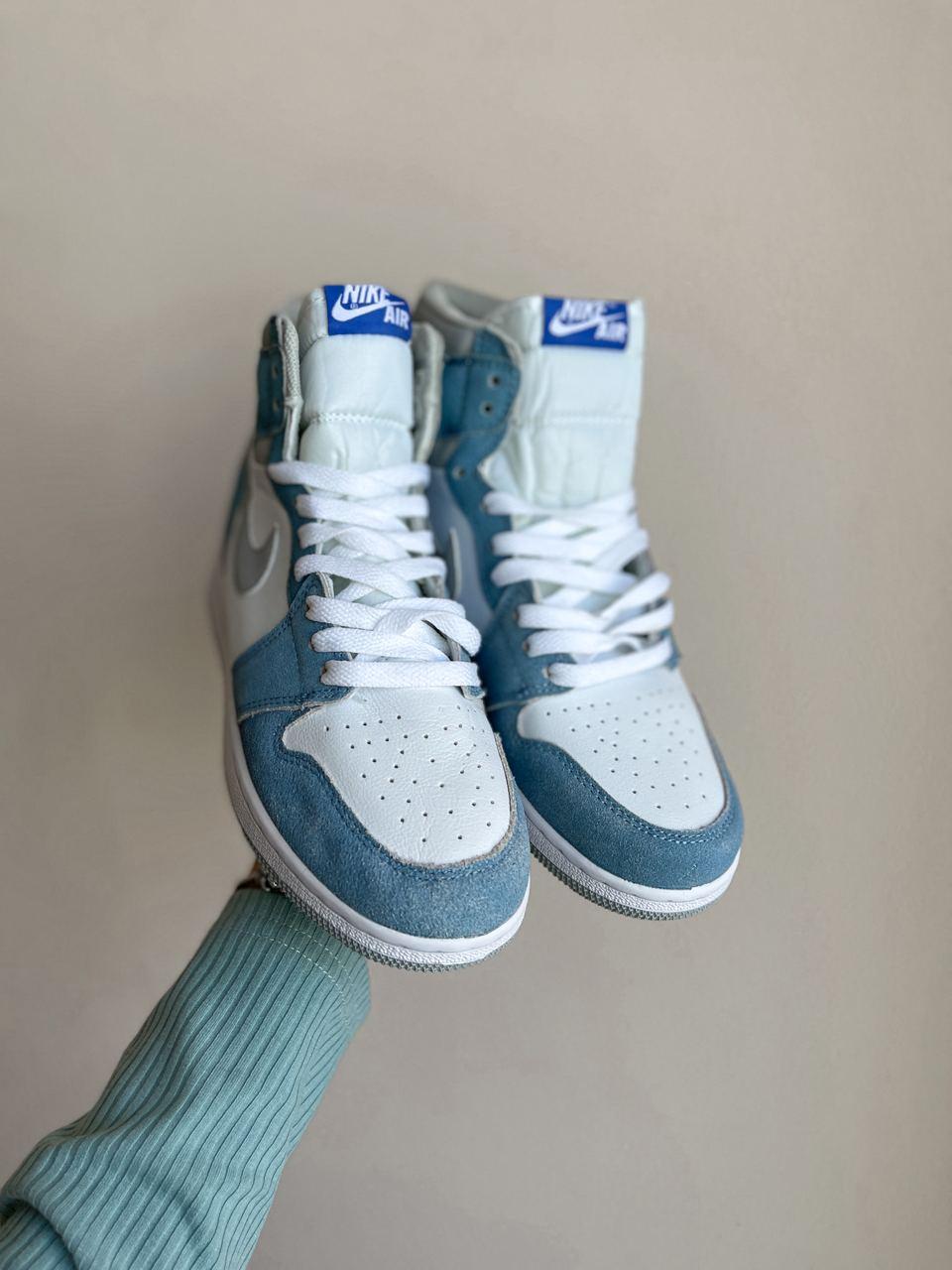 Nike Air Jordan 1 Retro High Blue White Grey
