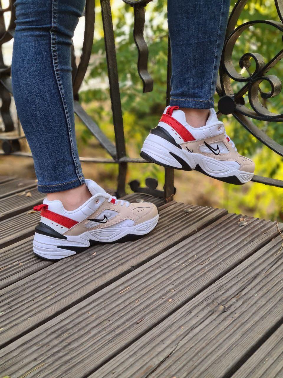 Nike M2K Tekno Beige White