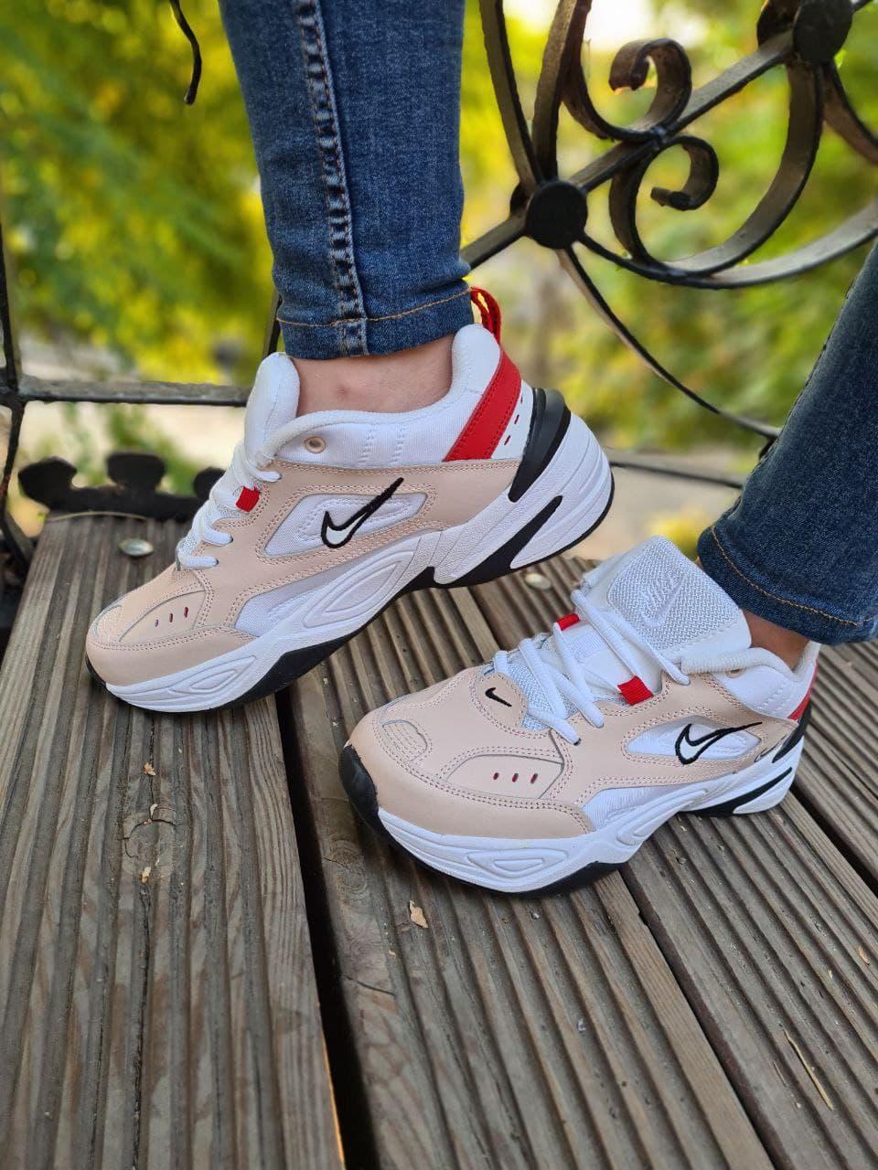 Nike M2K Tekno Beige White