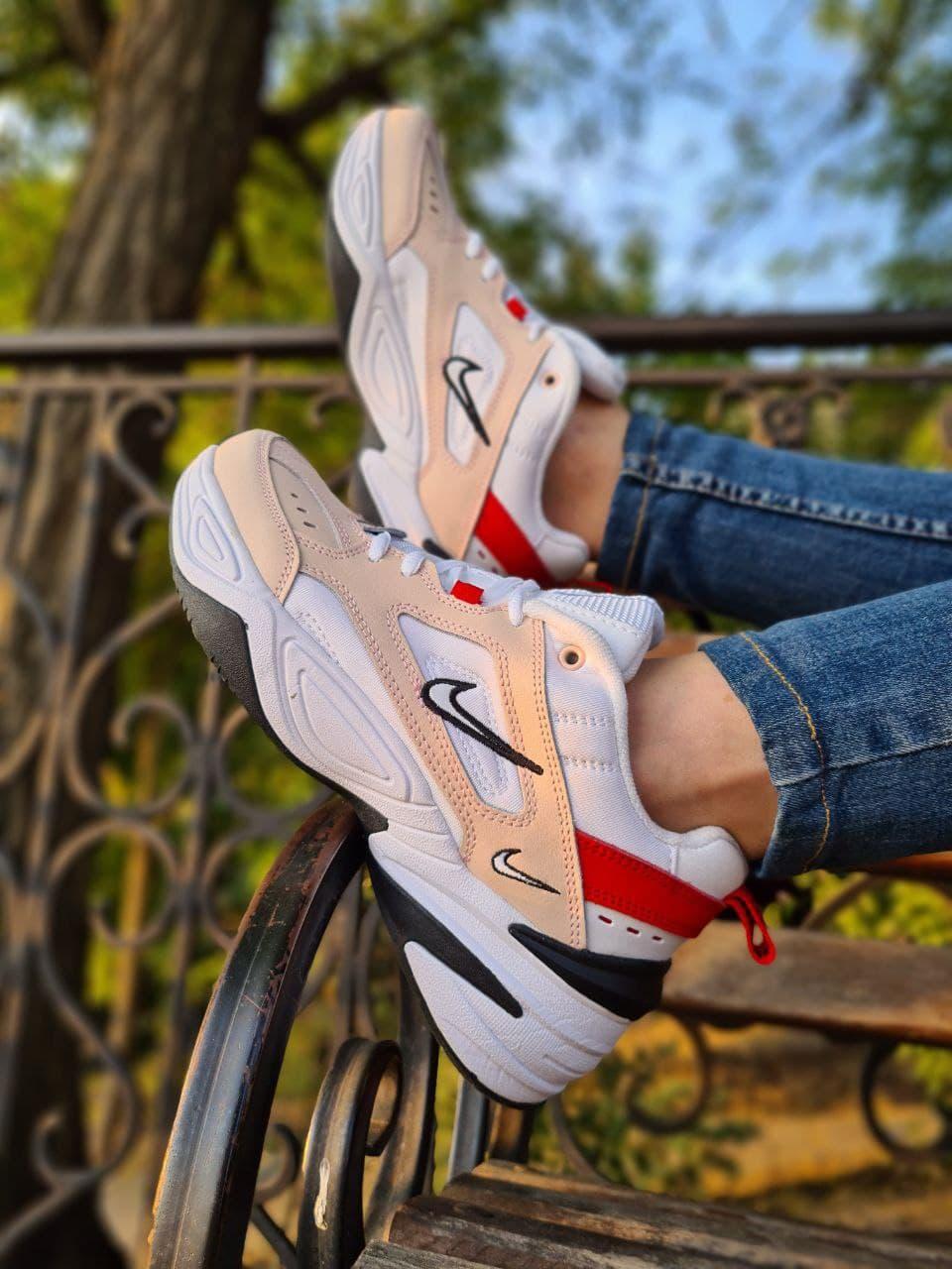 Nike M2K Tekno Beige White