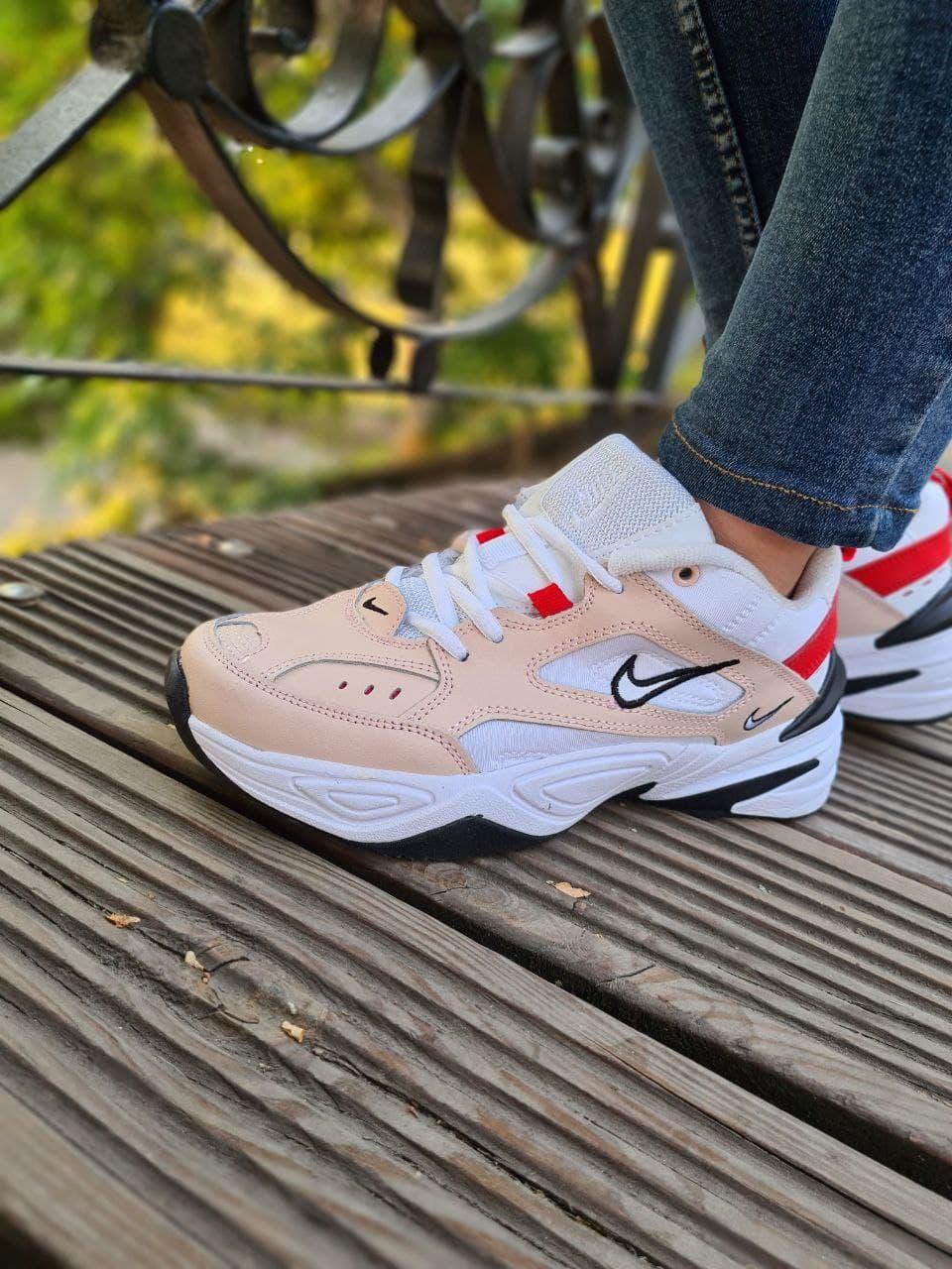 Nike M2K Tekno Beige White