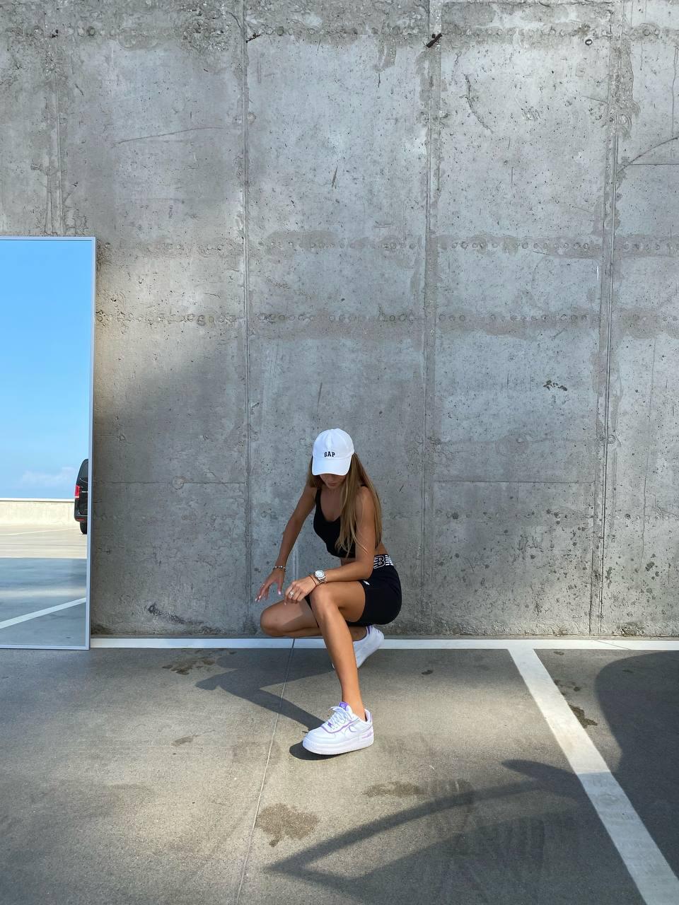 Nike Air Force 1 SHADOW White Violet
