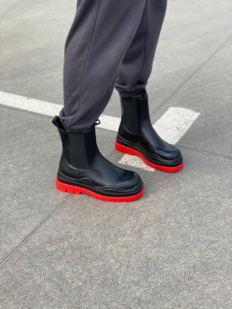 Bottega Veneta Black Red (No logo)