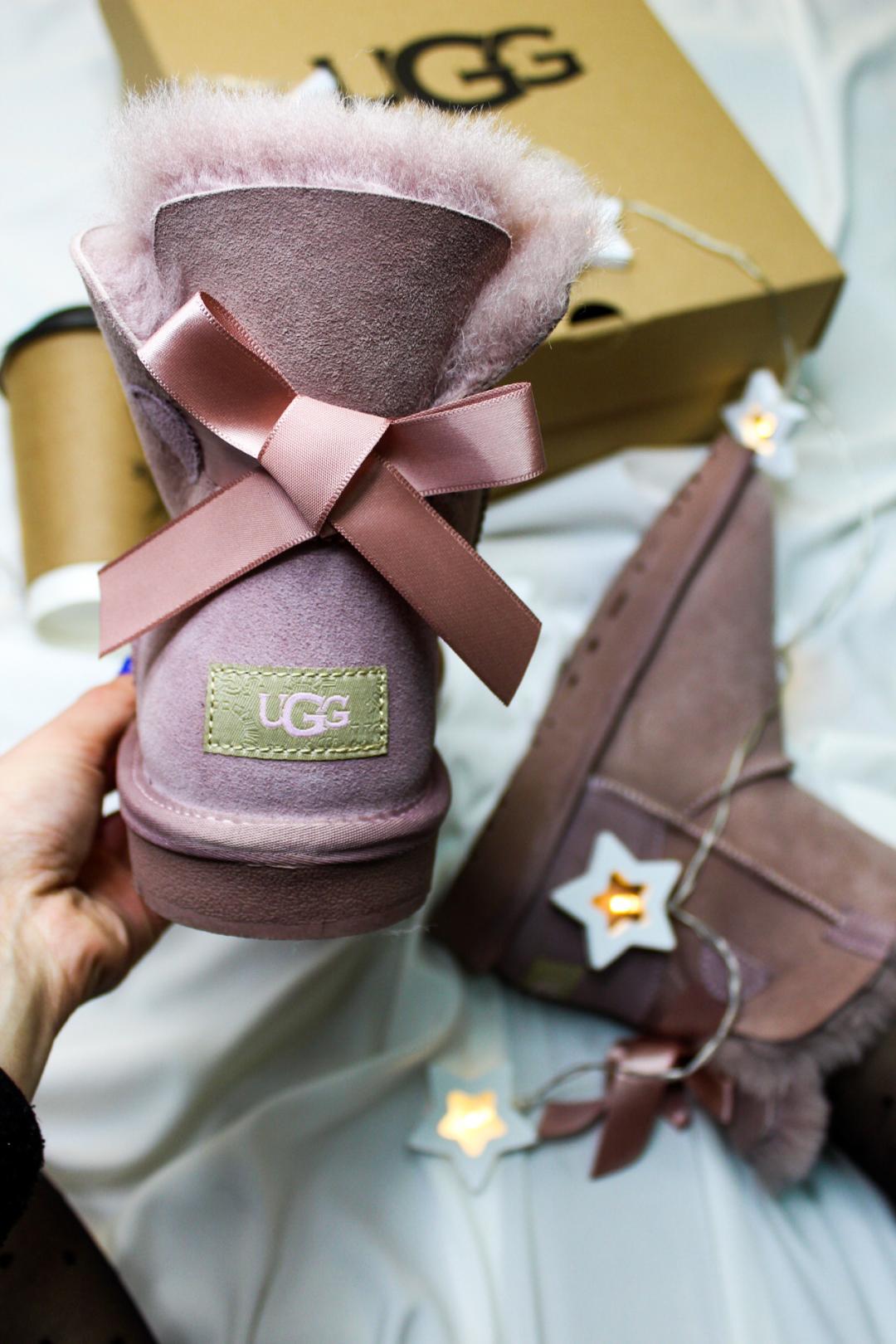 UGG Mini Bailey Bow II Boot Pink