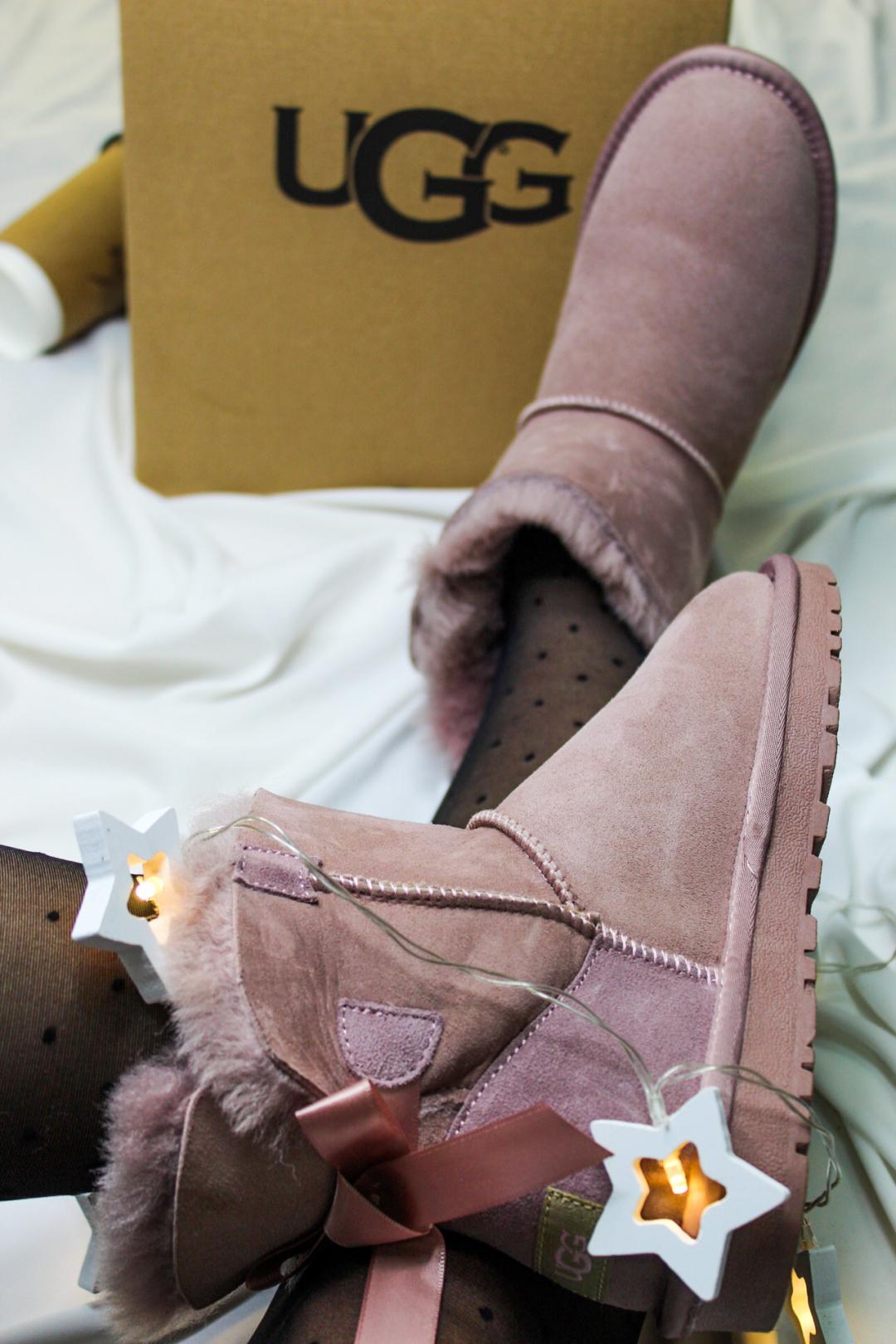 UGG Mini Bailey Bow II Boot Pink