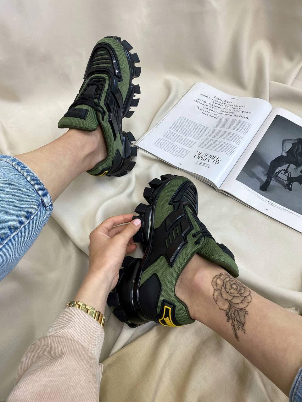 Prada Cloudbust Thunder Green Black Premium