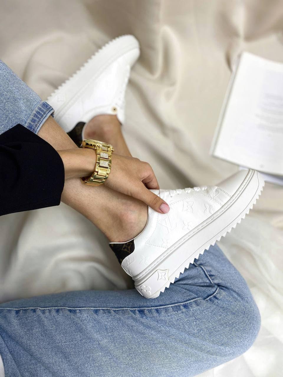 Louis Vuitton White Logo New