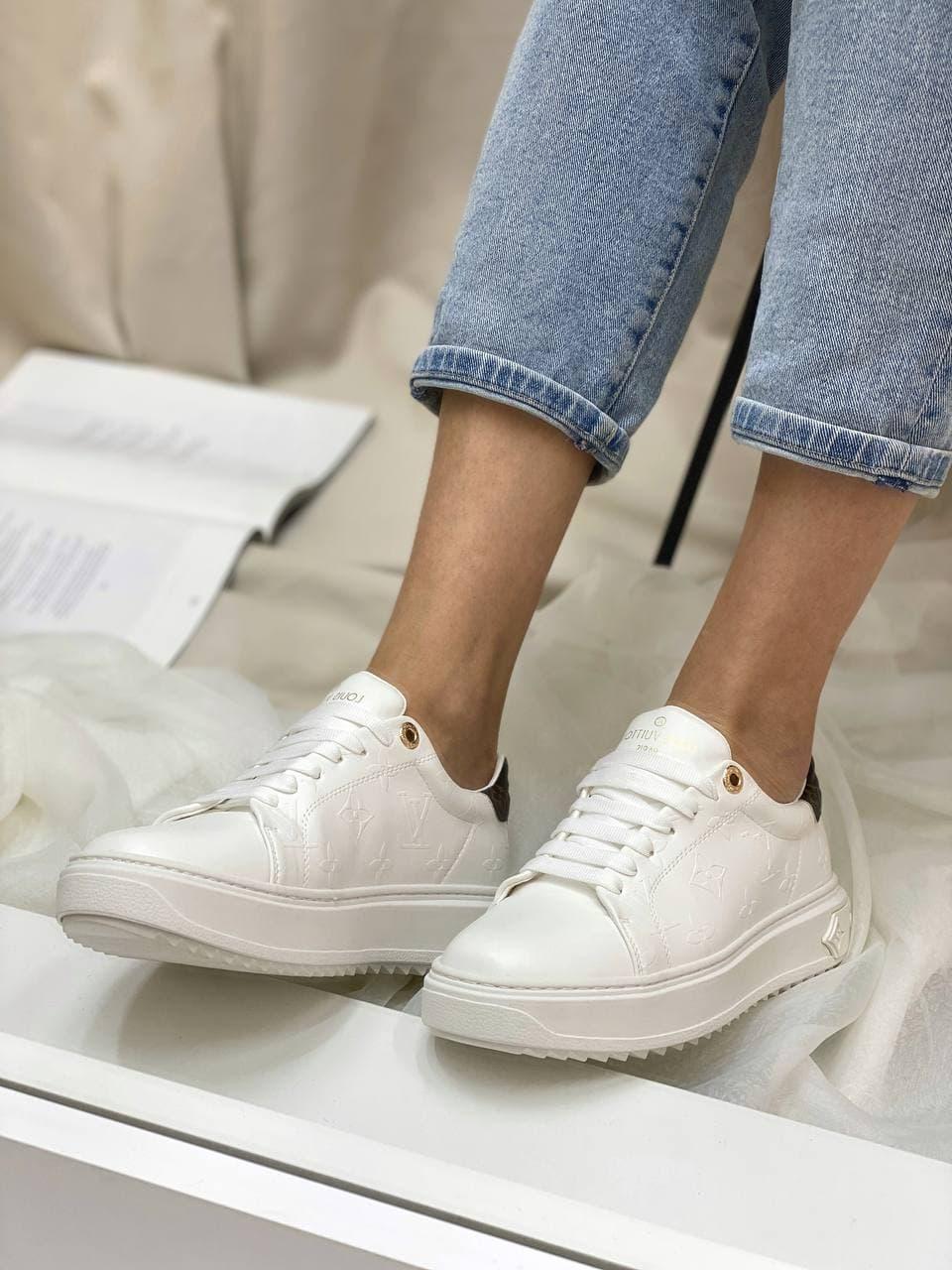 Louis Vuitton White Logo New