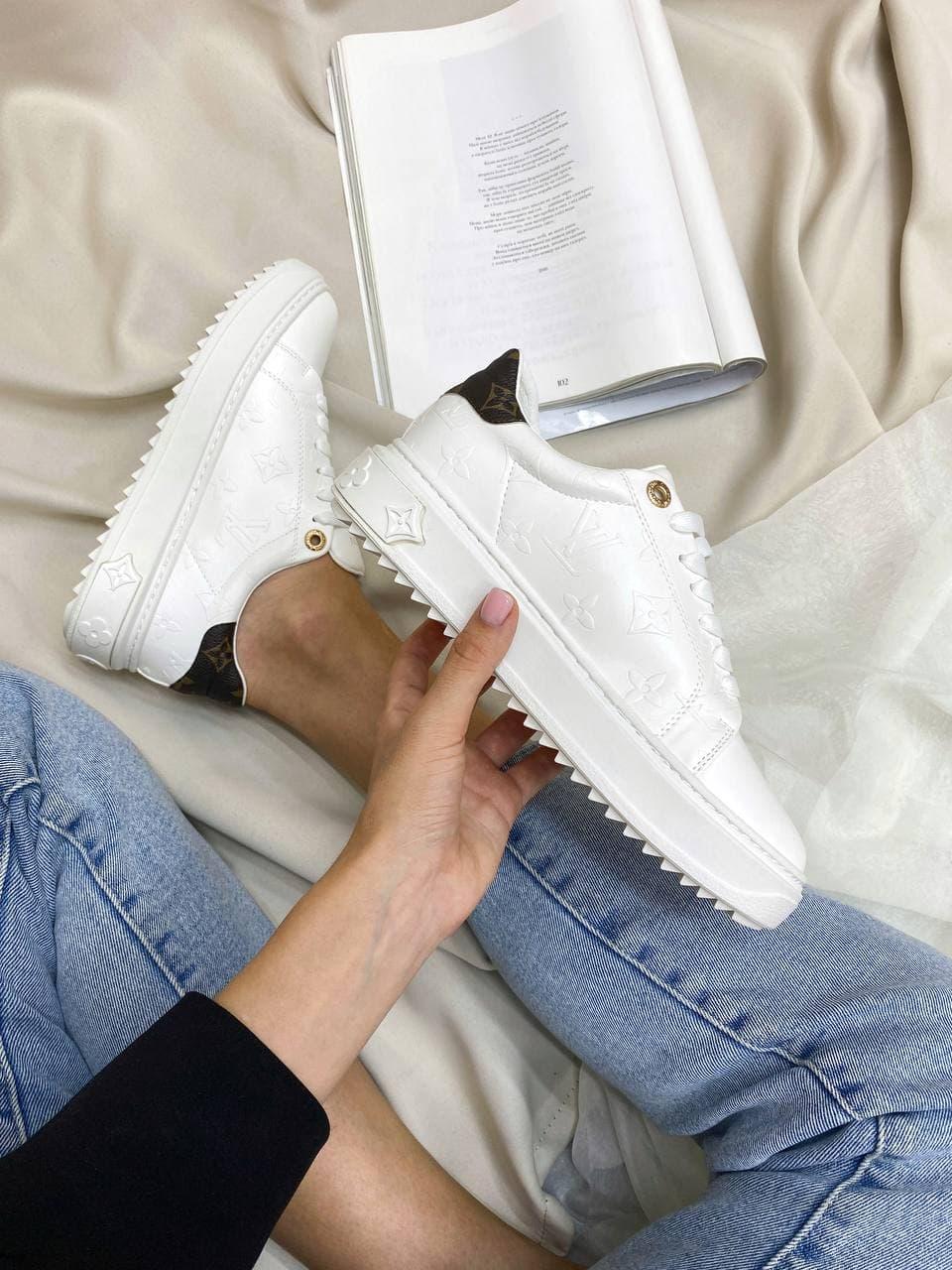 Louis Vuitton White Logo New