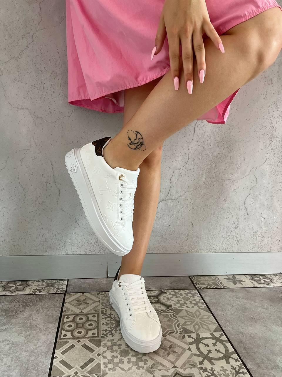 Louis Vuitton White Logo New