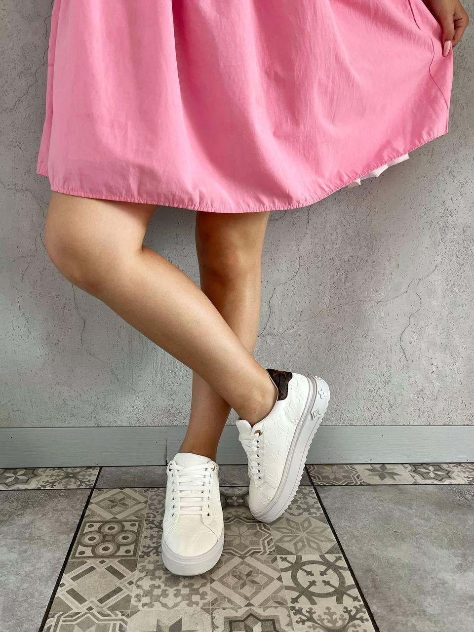 Louis Vuitton White Logo New