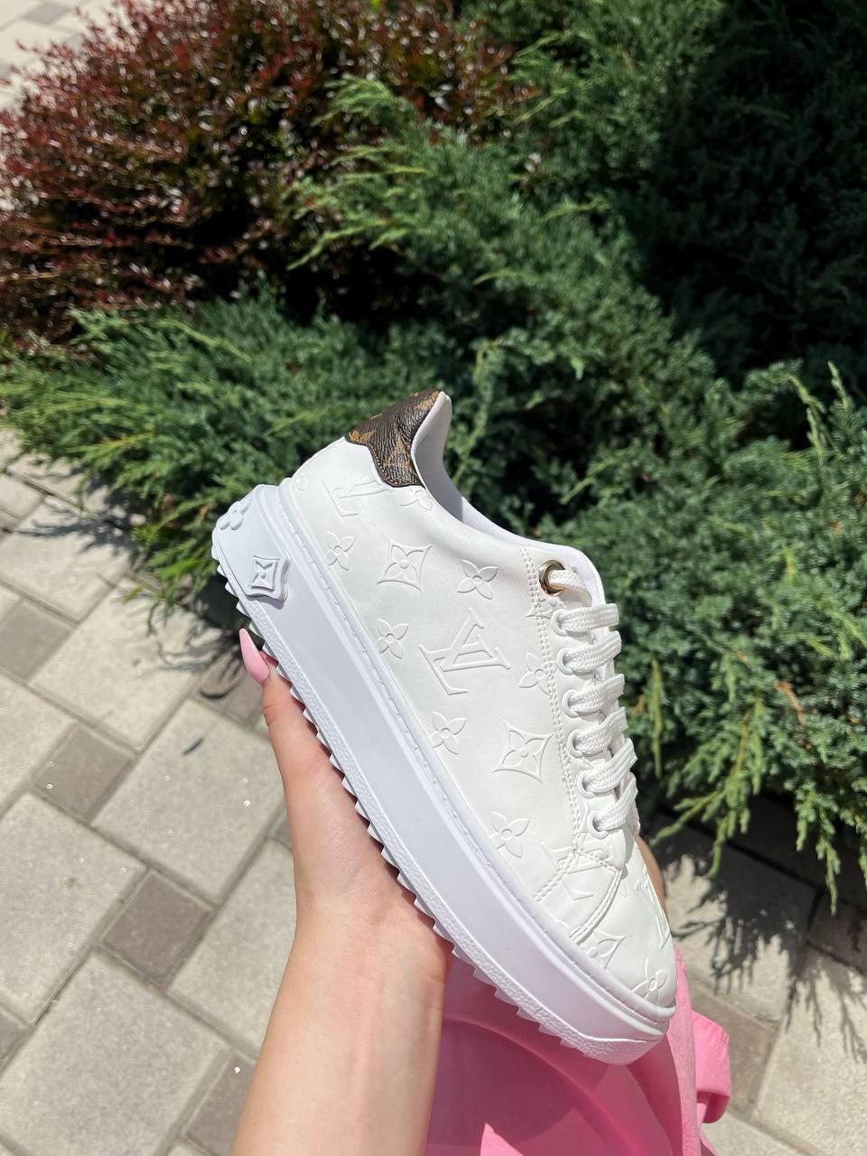 Louis Vuitton White Logo New