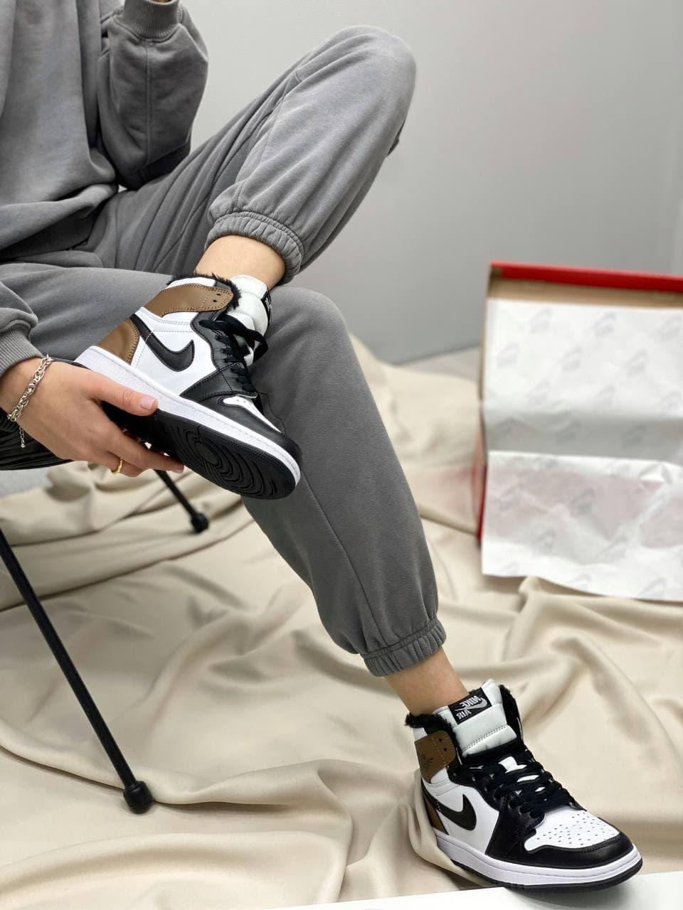 Nike Air Jordan Retro High Dark Mocha Fur