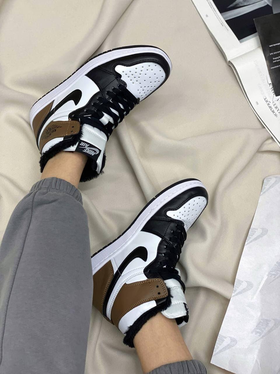 Nike Air Jordan Retro High Dark Mocha Fur