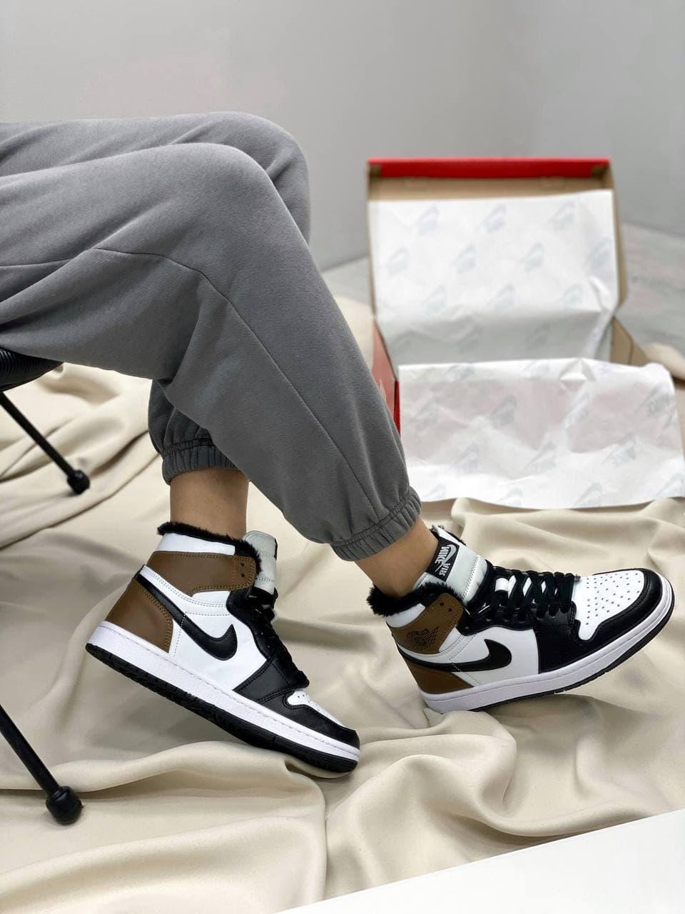 Nike Air Jordan Retro High Dark Mocha Fur