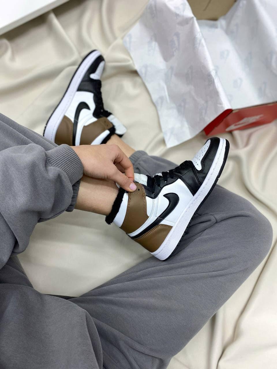 Nike Air Jordan Retro High Dark Mocha Fur