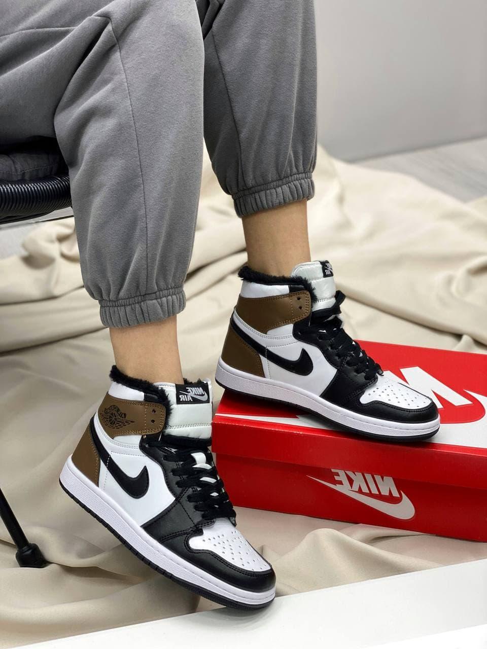 Nike Air Jordan Retro High Dark Mocha Fur