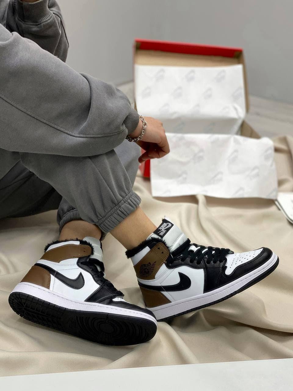 Nike Air Jordan Retro High Dark Mocha Fur