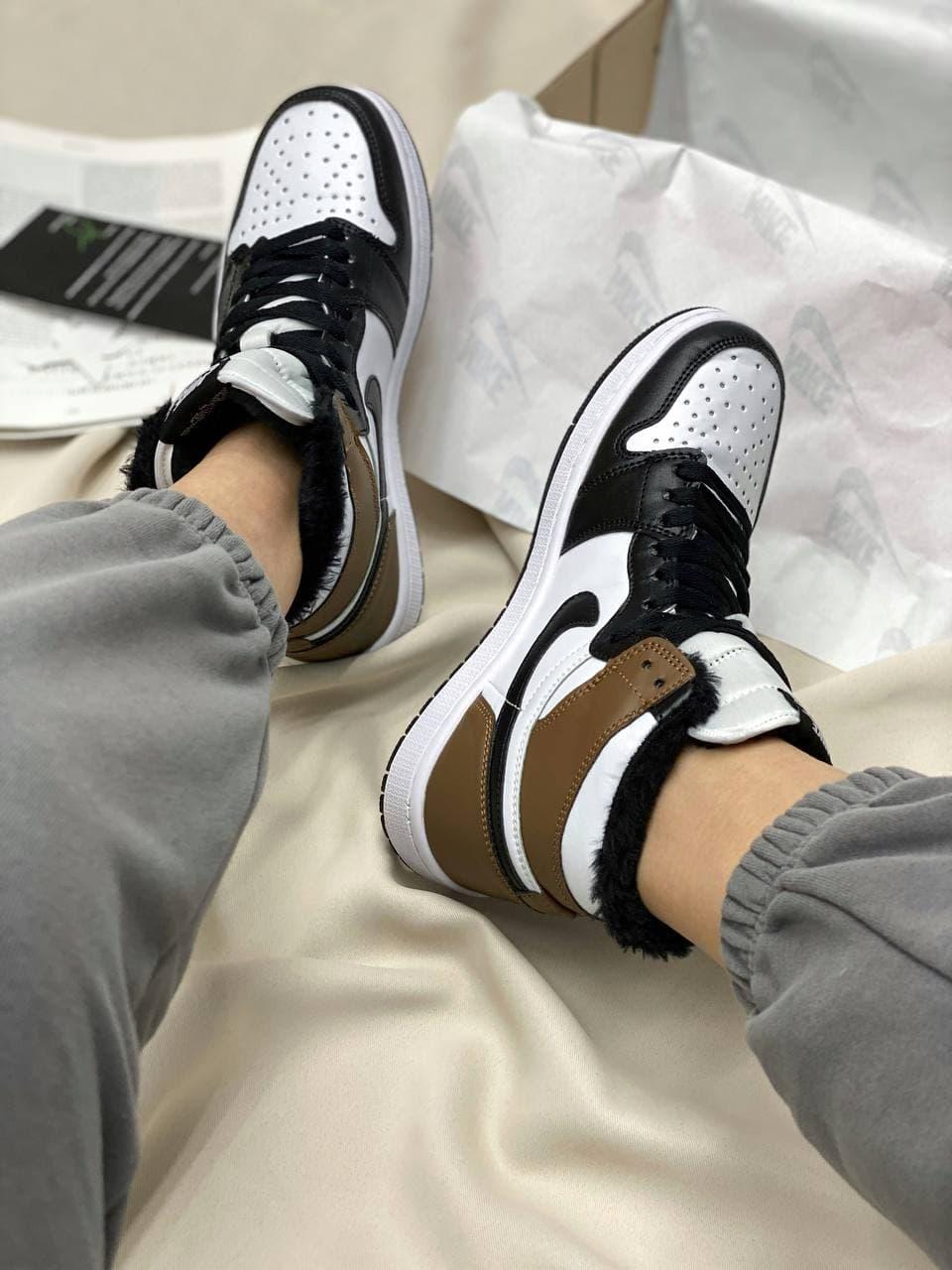 Nike Air Jordan Retro High Dark Mocha Fur