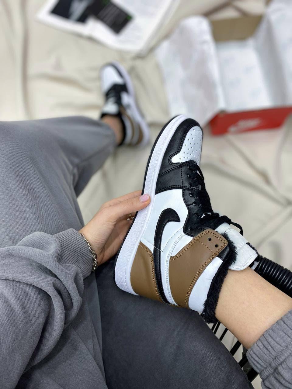 Nike Air Jordan Retro High Dark Mocha Fur