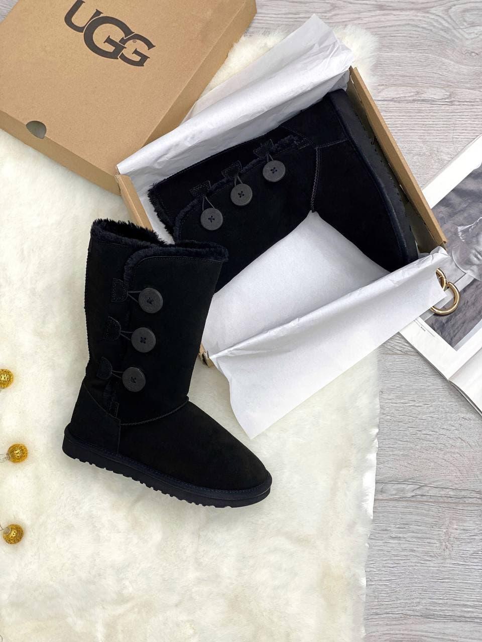 UGG Bailey Button Triplet II Black