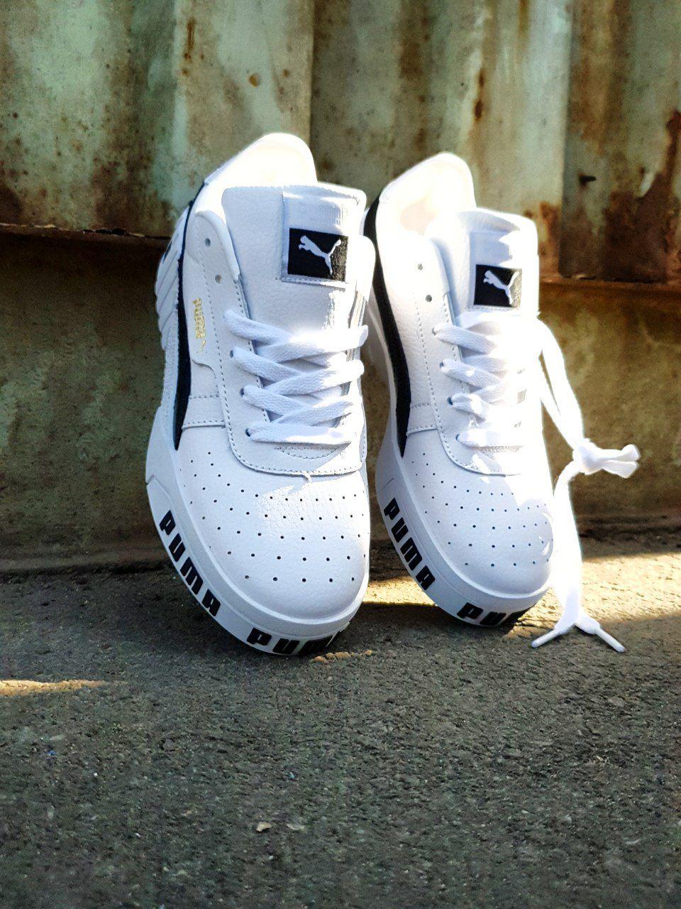 Puma Cali White Black v2