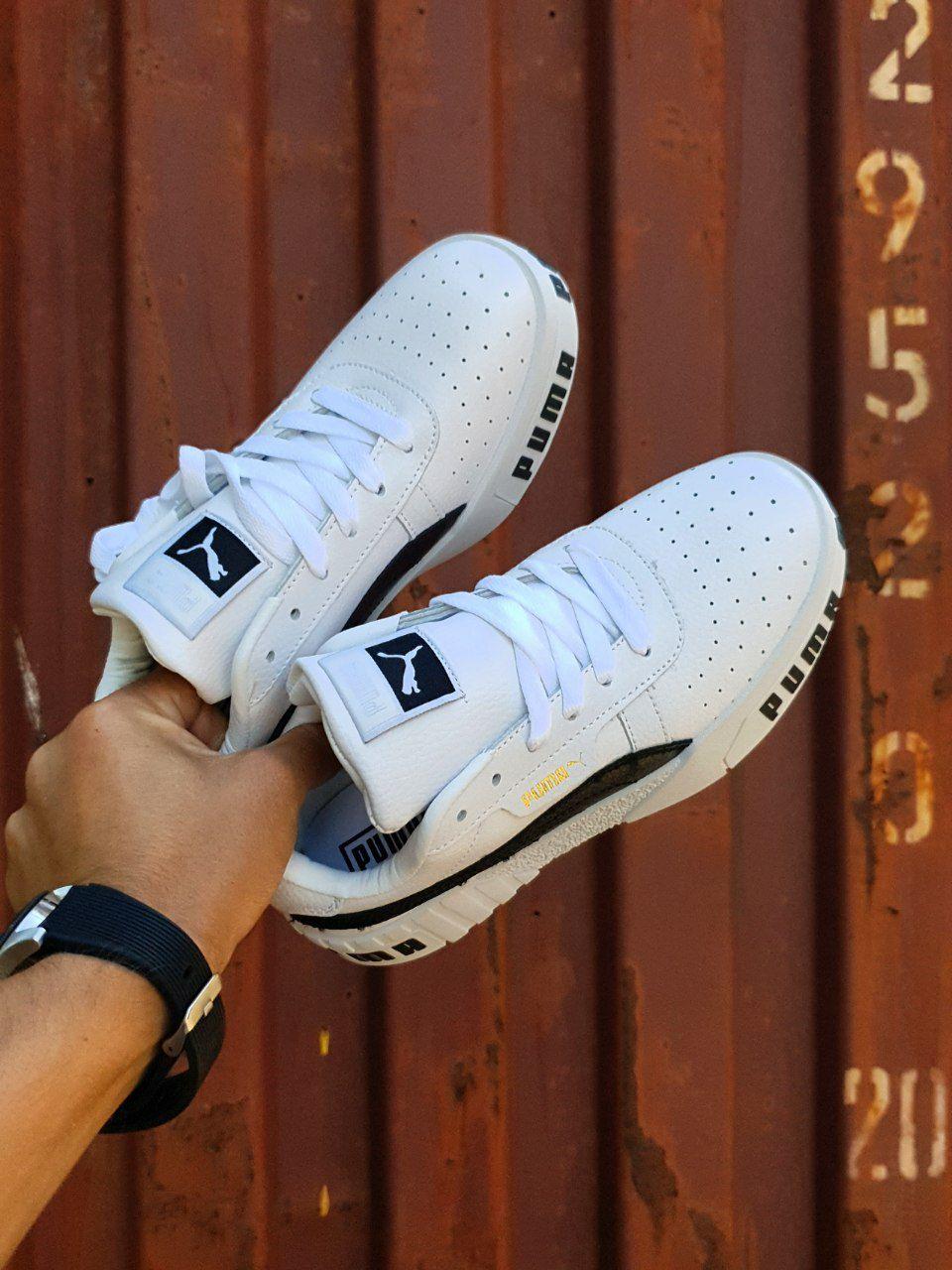 Puma Cali White Black v2