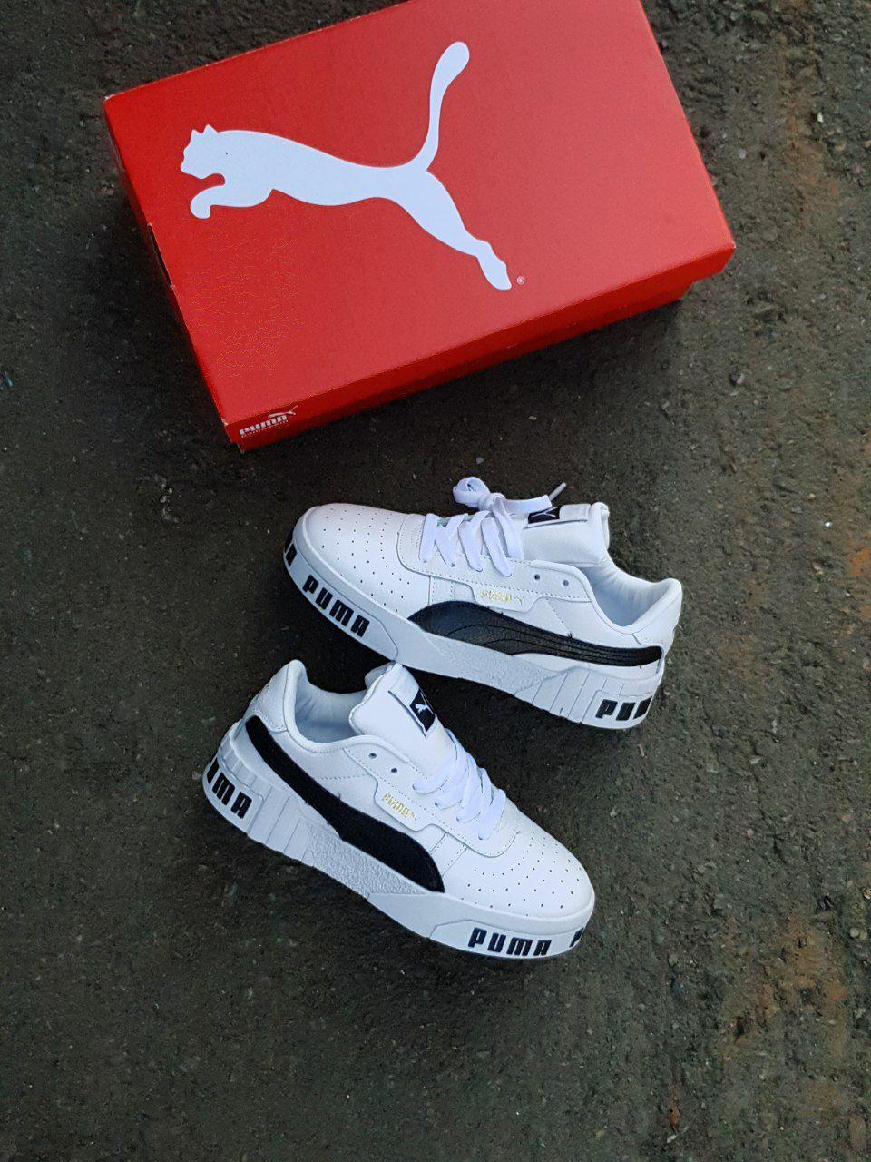 Puma Cali White Black v2
