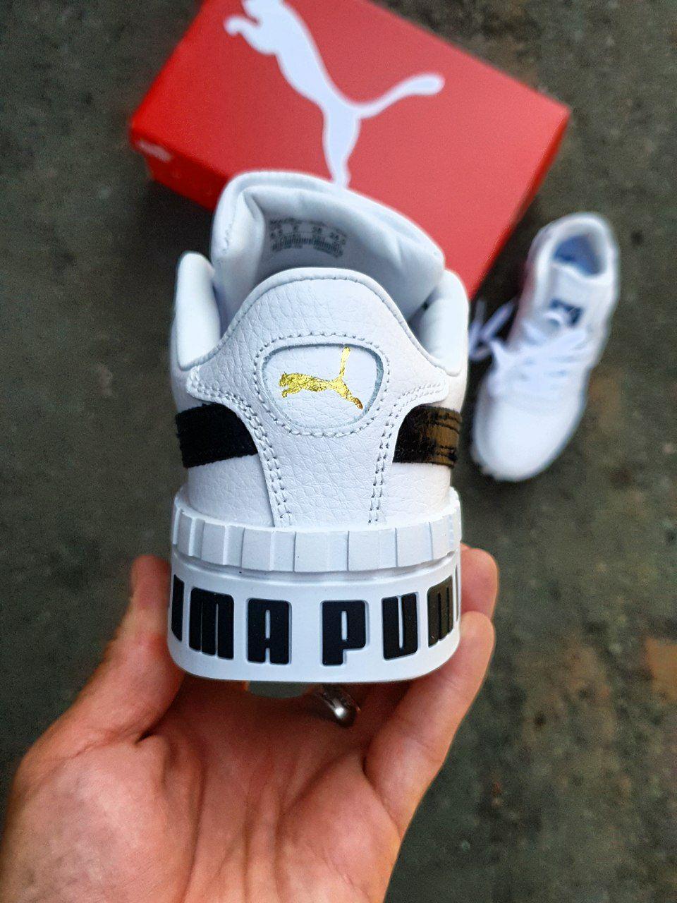 Puma Cali White Black v2