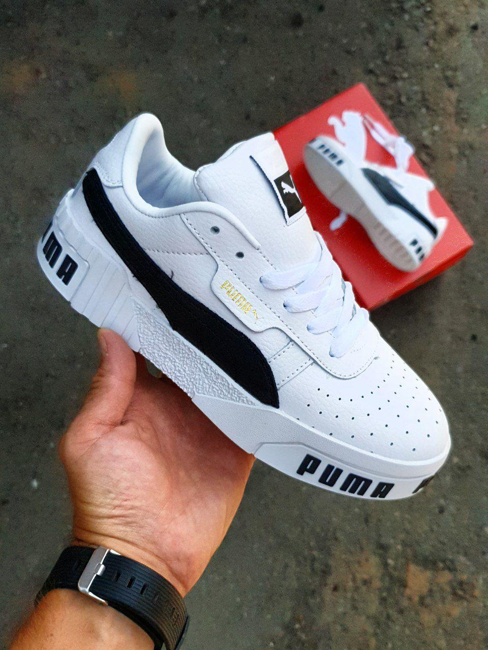 Puma Cali White Black v2