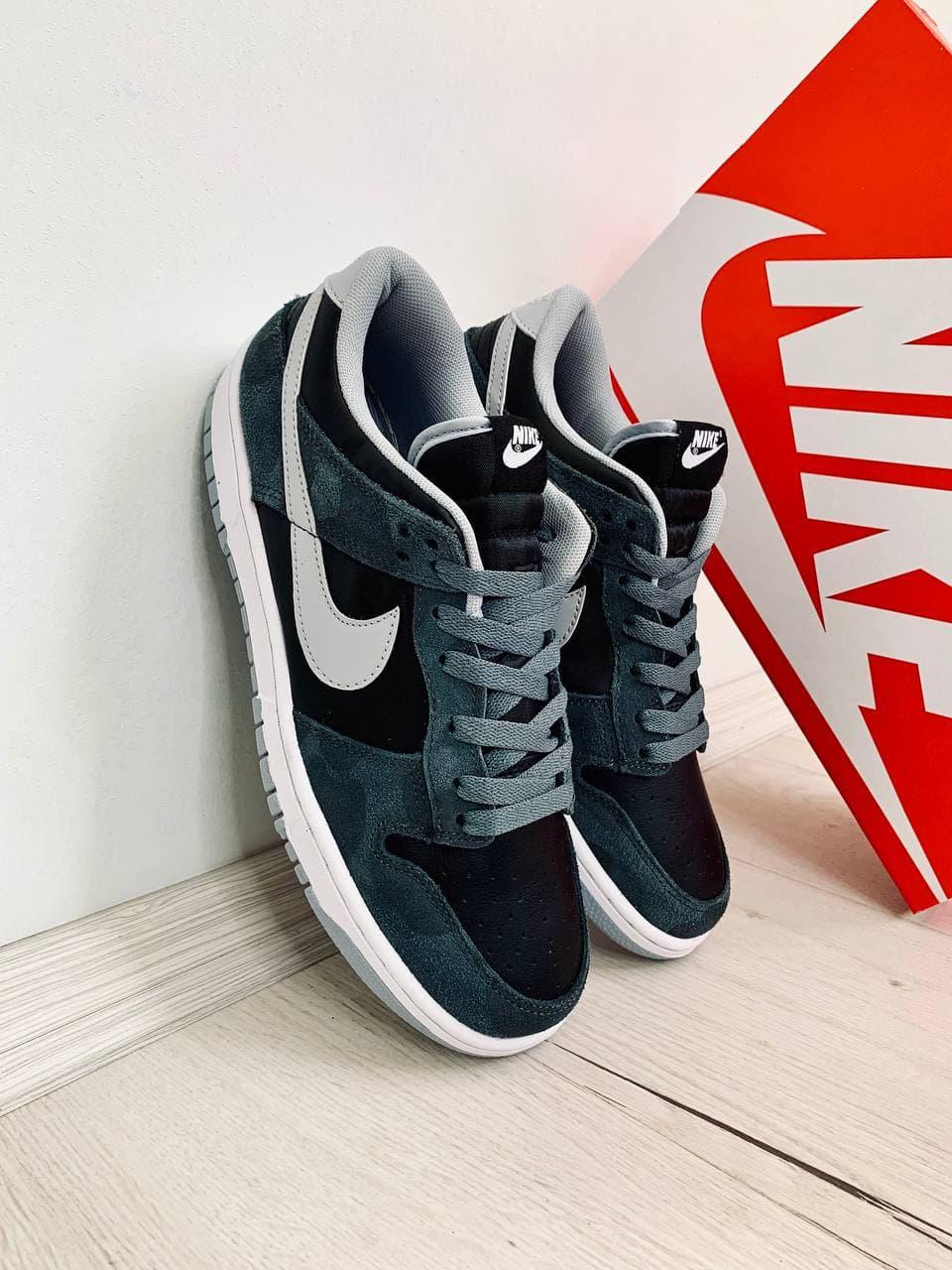 Nike Dunk Low Black Grey Camo
