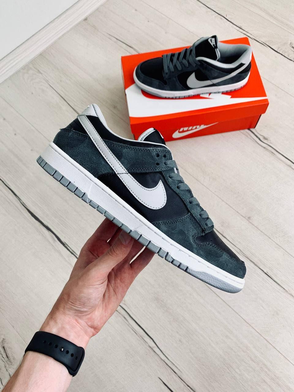 Nike Dunk Low Black Grey Camo