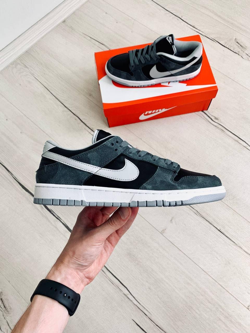 Nike Dunk Low Black Grey Camo