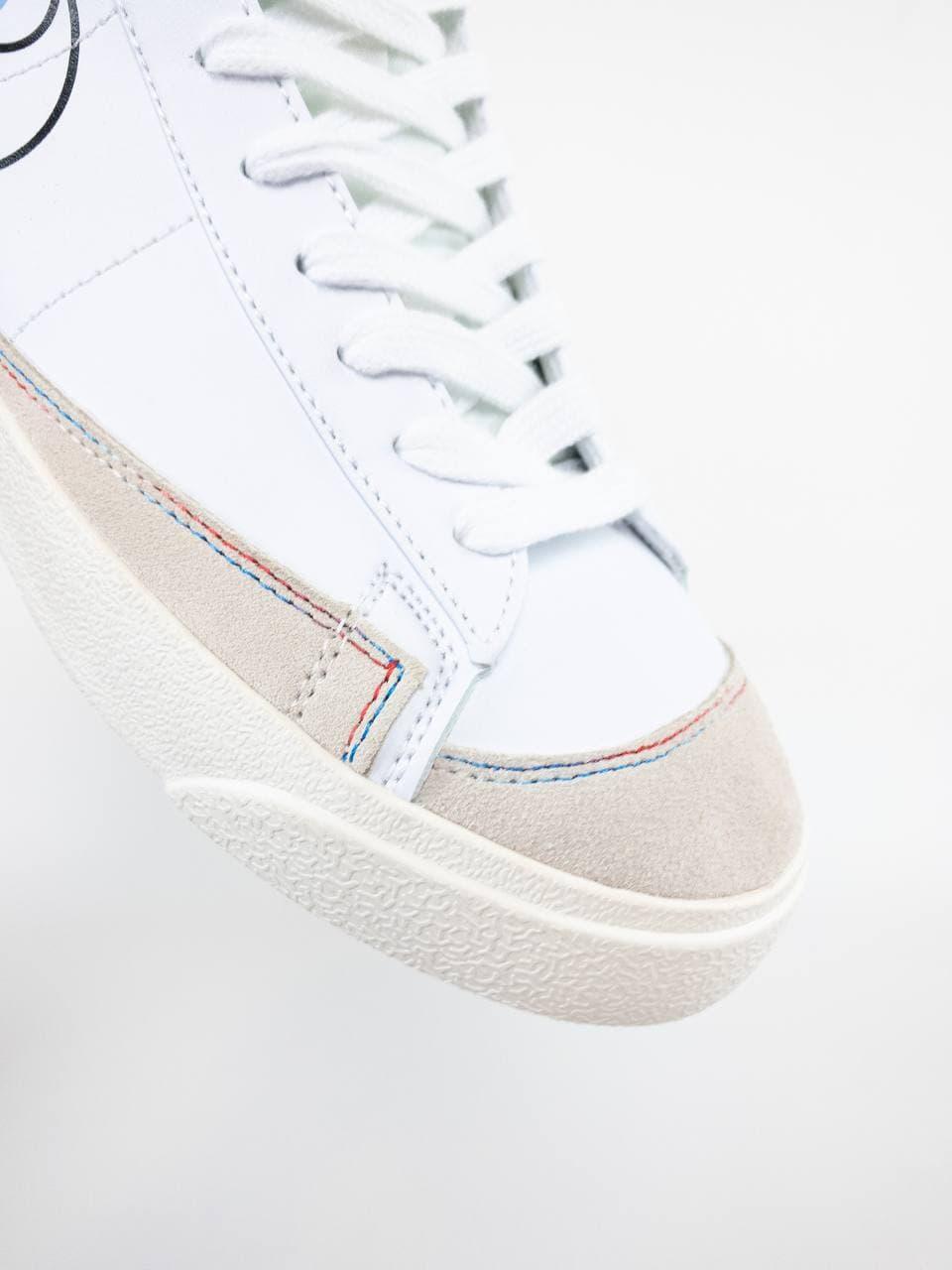 Nike Blazer Mid 77 Multi Swoosh White Team Blue